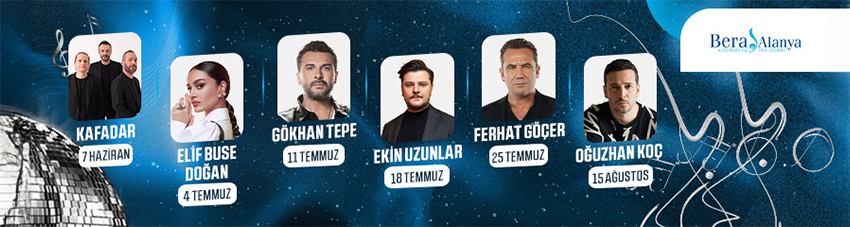 Bera Alanya Yaz Konserleri