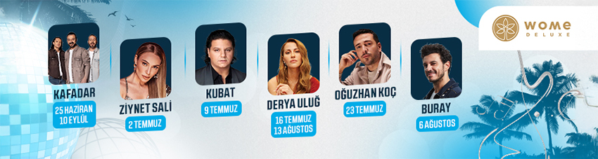 Wome Deluxe Yaz Konserleri