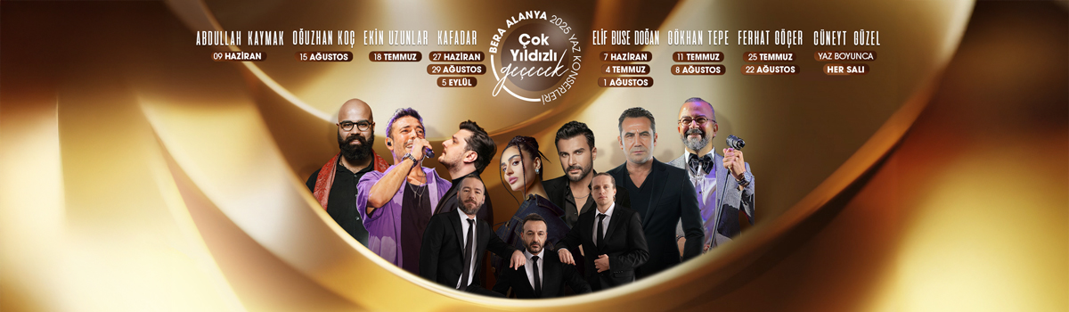 Bera Alanya Yaz Konserleri